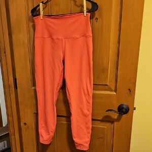 Lululemon Align 25" Vibrant Coral High-Waisted Leggings